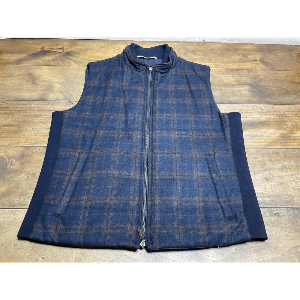 Maurizio Baldassari Brera Quilted Vest Men's IT 50 US M Made in Italy Luxury